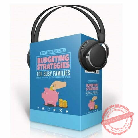 Budgeting Strategies for Busy Families - Audio Course with Resell Rights