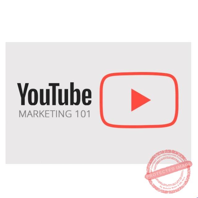 YouTube Marketing 101 – Video Course with Resell Rights