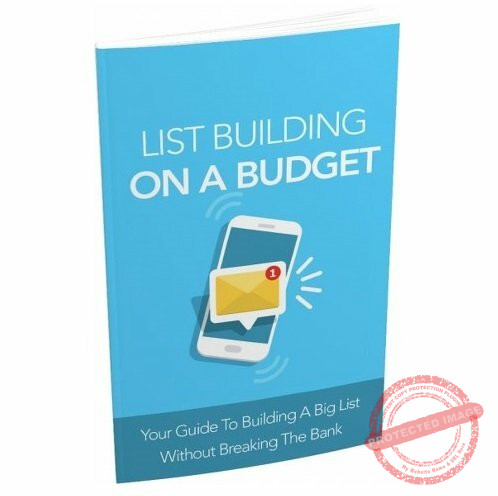 List Building on a Budget - eBook with Resell Rights