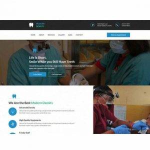 Modern Dentistry - HTML Template