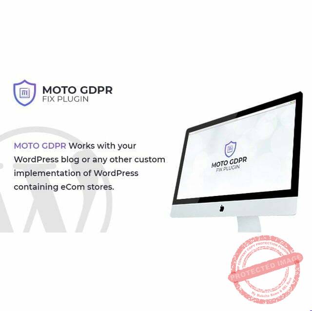 Moto GDPR Fix - Wordpress Plugin