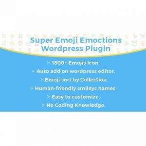 Super Emoji Emoticons - Wordpress Plugin